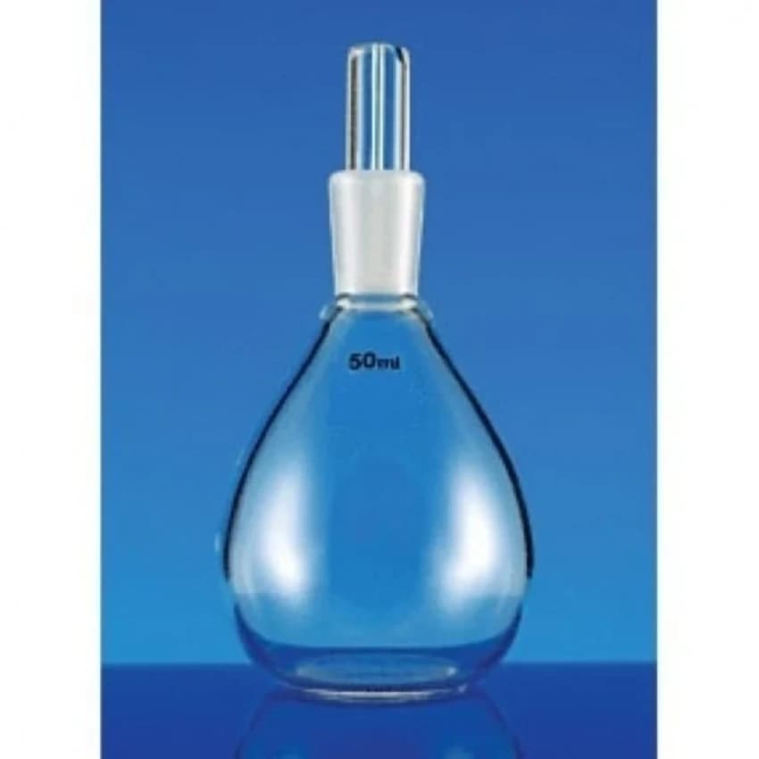 Glass Specific Gravity Flask with Teflon Stopper (50 ml)