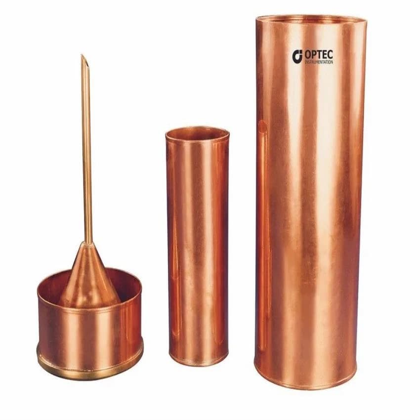Rain Gauge British Association Pattern Copper
