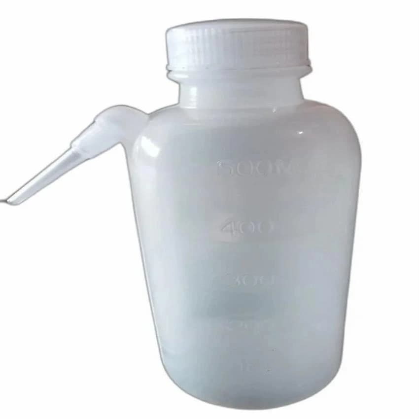 Screw Cap Laboratory Plastic Wash Bottle, Capacity: 500 ml