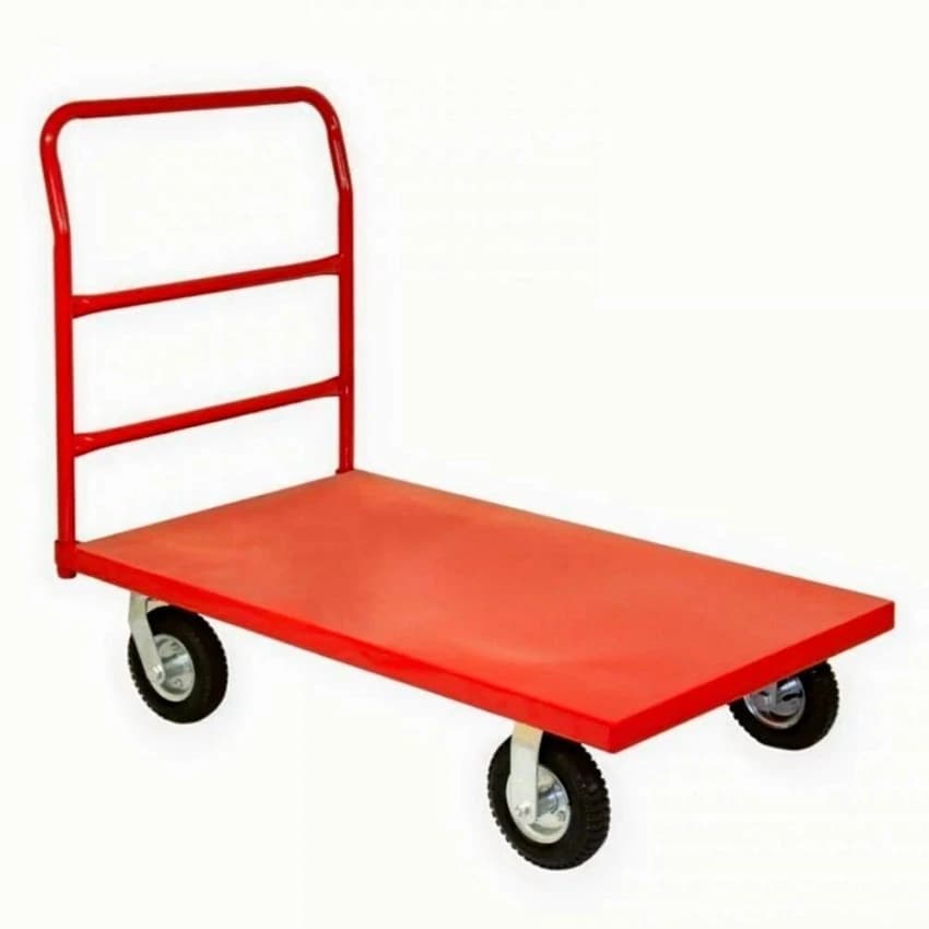Mild Steel Platform Trolley, For Carrying Luggage