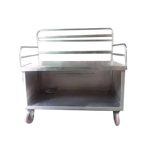 Stainless Steel Trolley, For Restaurants