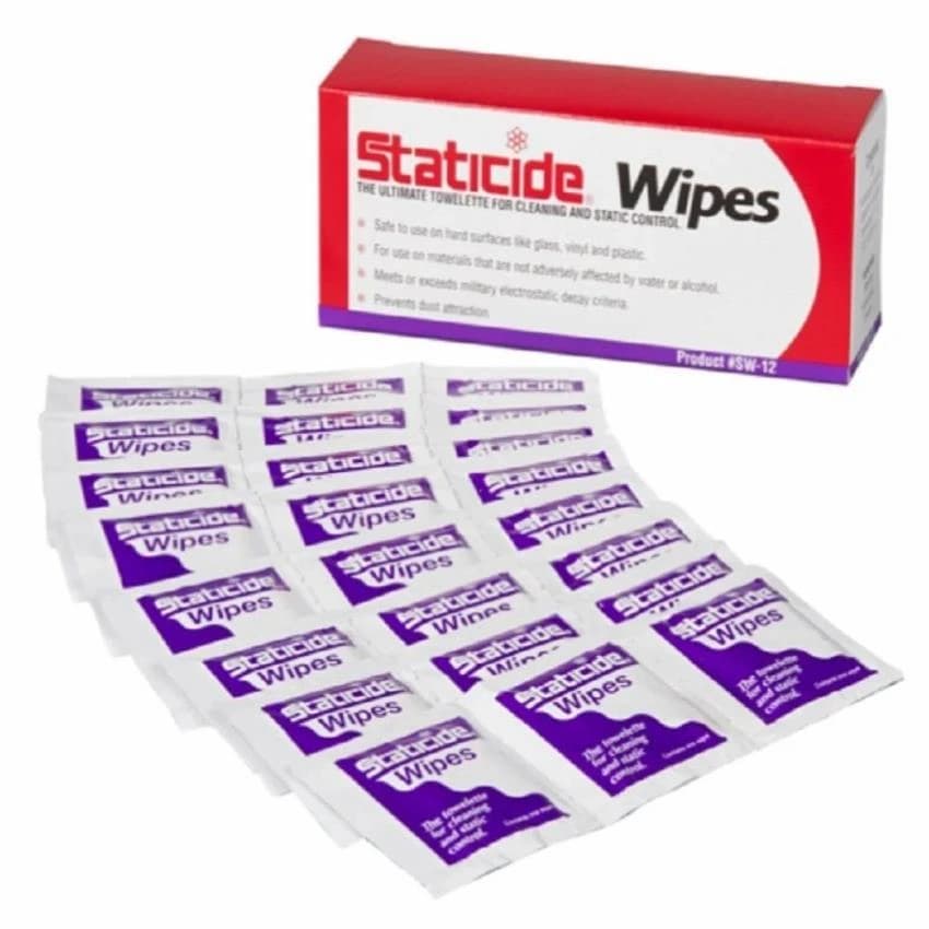 ACL - SW12 Staticide Anti-Static Wipes, For Cleanroom