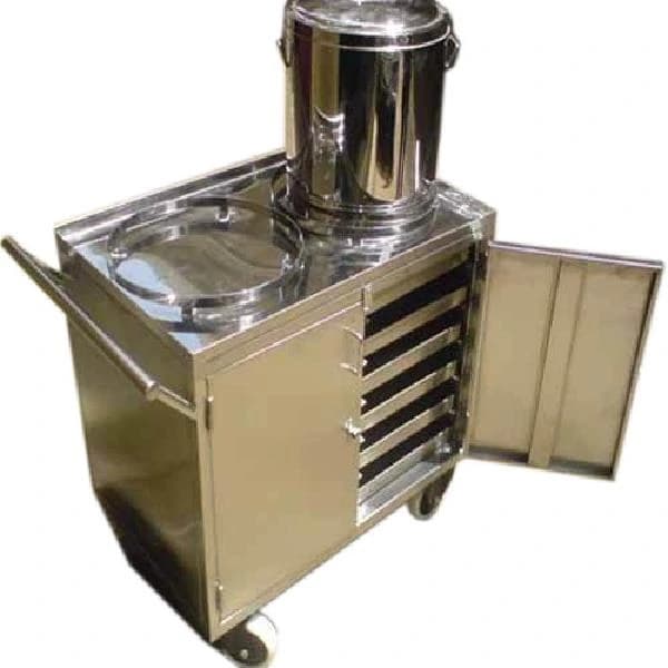 Heavy SS Tea Trolley