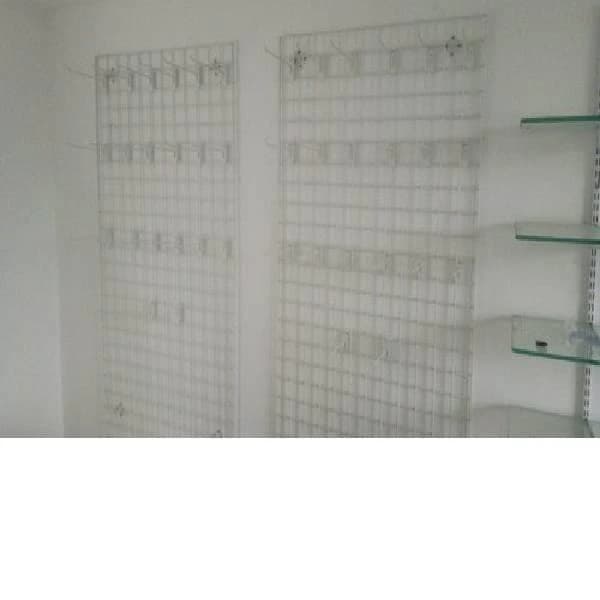 Mild Steel Grid Wall Display