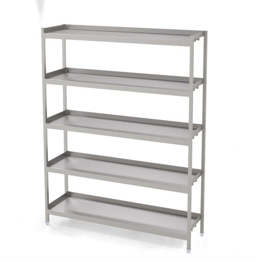Stainless Steel Vegetable Storage Rack For Restaurant, Load Capacity Per Layer: 50-100 Kg
