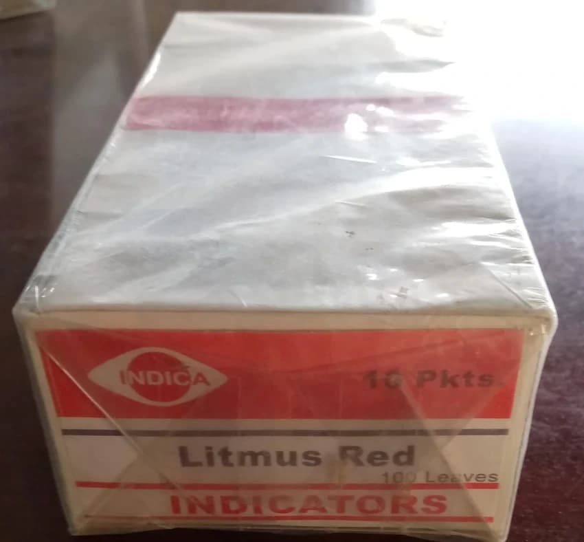 Litmus Paper Red