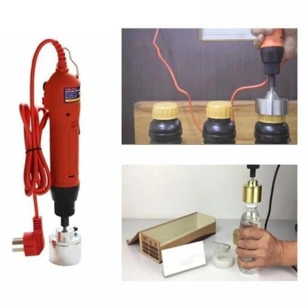 Good Semi Automatic Plastic Bottle Cap Sealing Machine