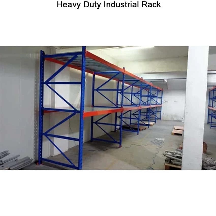 Mild Steel Storage Racks Heavy Duty Industrial Rack, Storage Capacity: 10 Ton