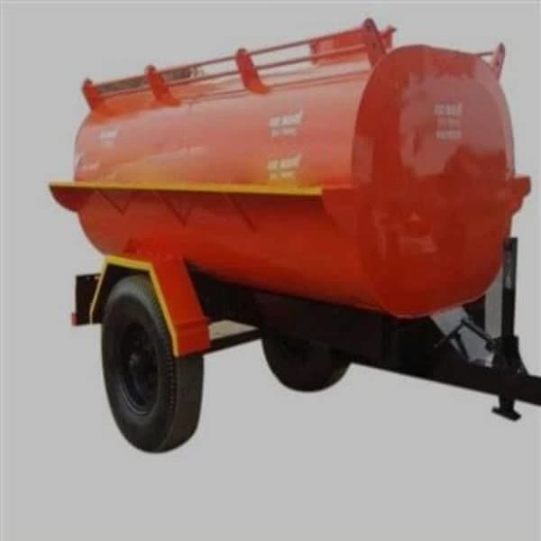 Mild Steel Tractor Water Tanker, Capacity: 5000 L