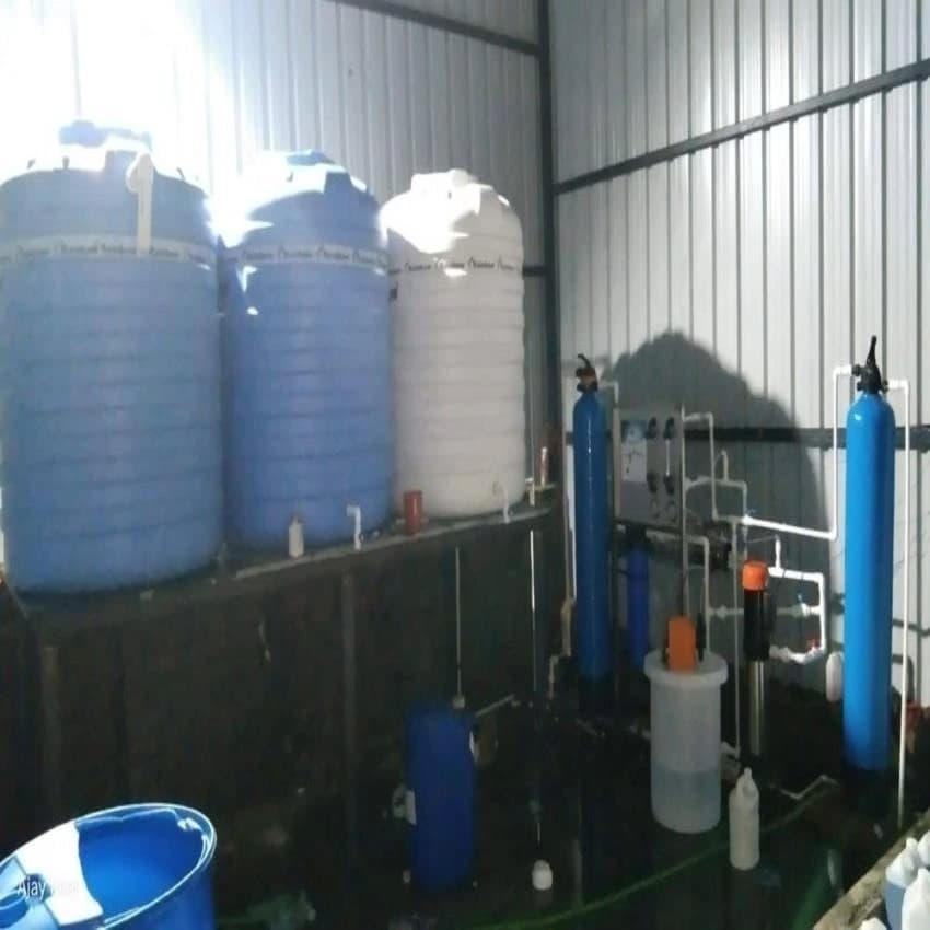 Water Filtration Plant, For Industrial, Capacity: 100 LPH