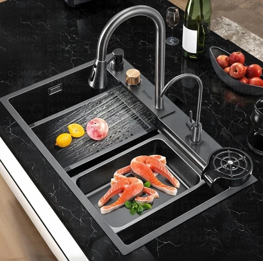 Stainless Steel Multifunctional Kitchen Sink