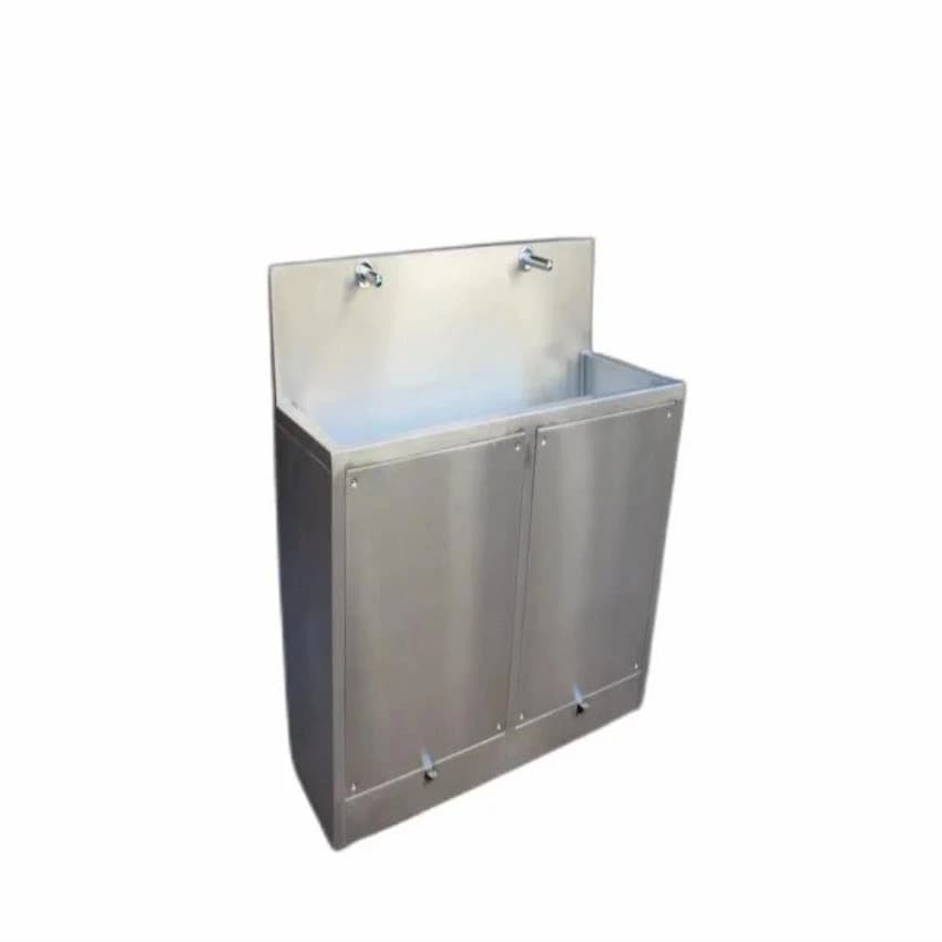 Sliver Chrome SS Foot Operate Hand Wash Sink