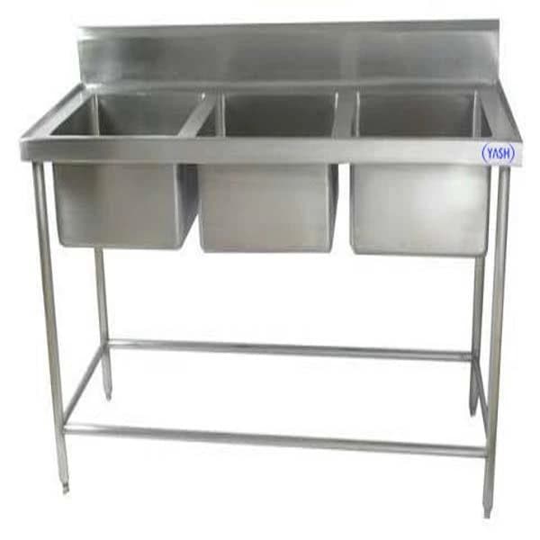 Three Sink Unit