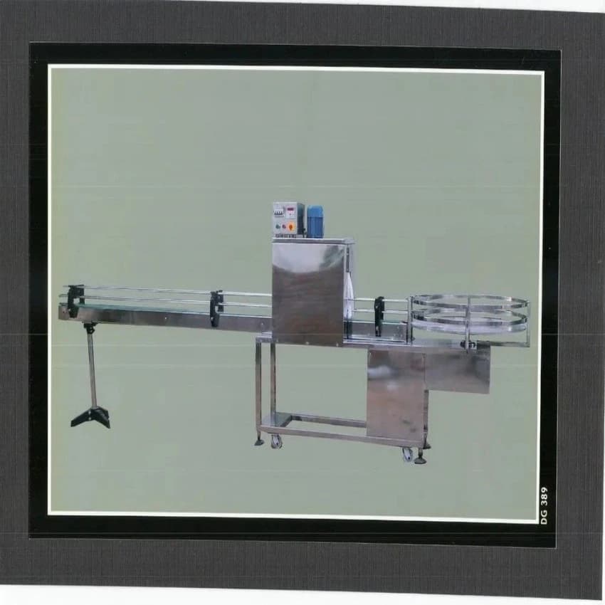 Shrink tunnel for HDPE juice bottle
