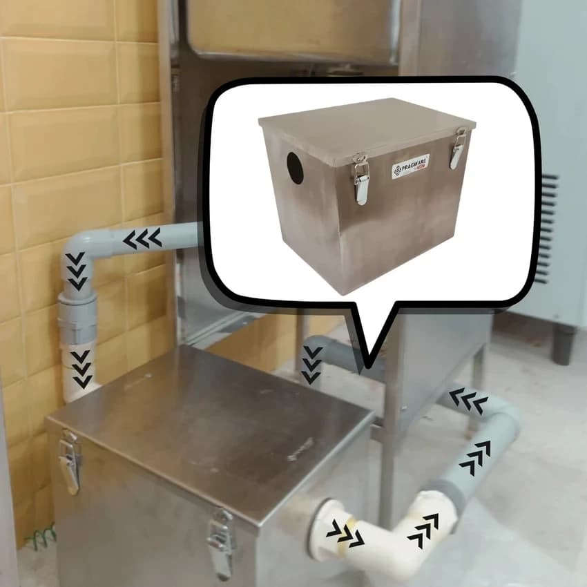 Pragware By CHILLY Grease Trap, Grease Separator, Grease Interceptor