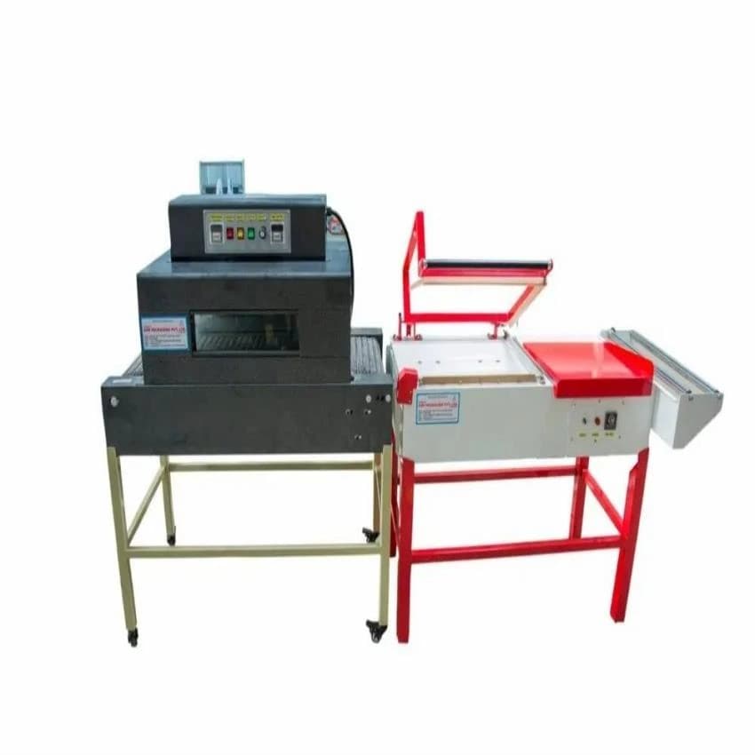 Mild Steel Shrink L Sealer And Tunnel Machine