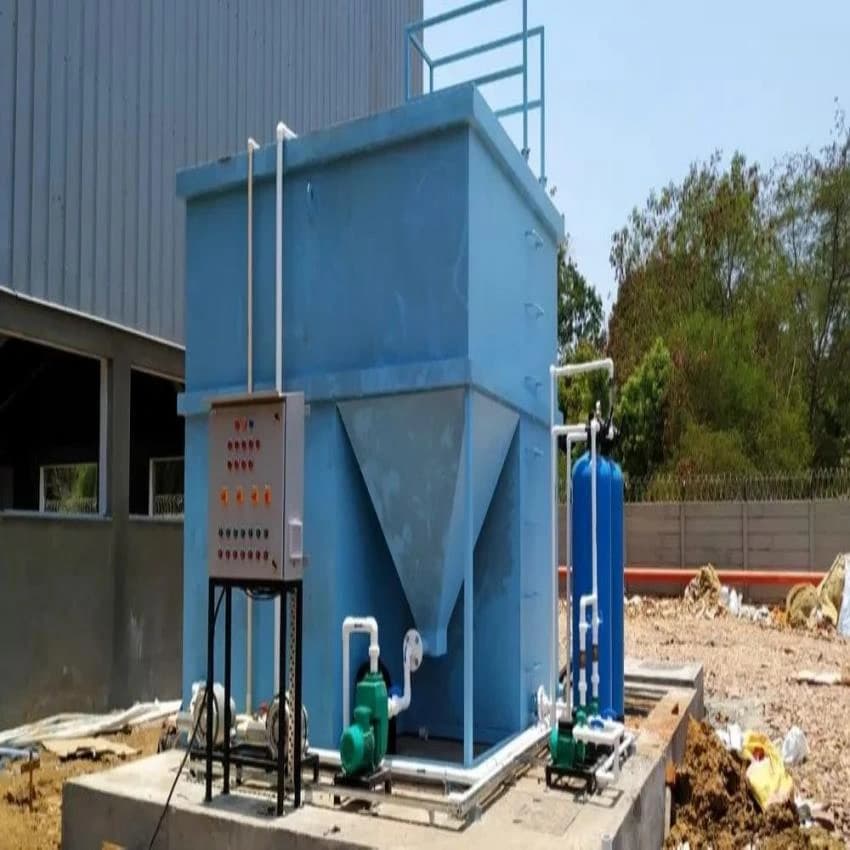 Ultra Filtration 2000 (Liter/hour) STP Recycling UF + RO Plant, For West Water Clining, SS Powder coating