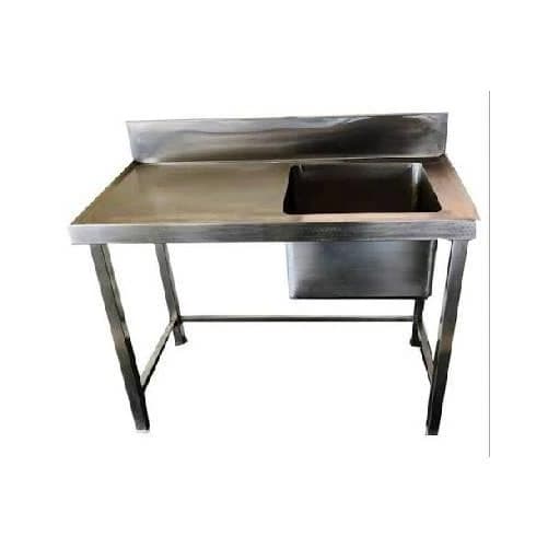 TABLE WITH SINK UNIT.