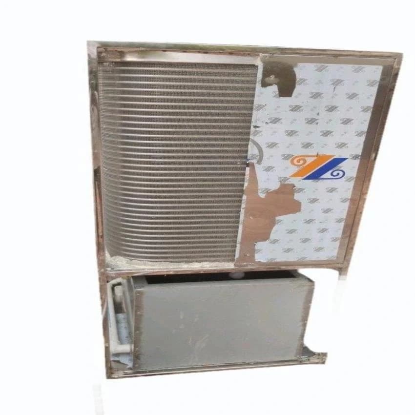 Stainless steel water chiller machine.