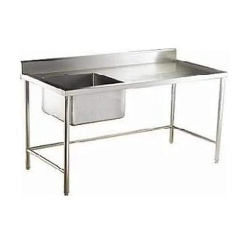 Shine Finish Or Mate Finish Stainless Steel Table Bowl Sink, Number Of Sinks: One, Shape: Rectangular