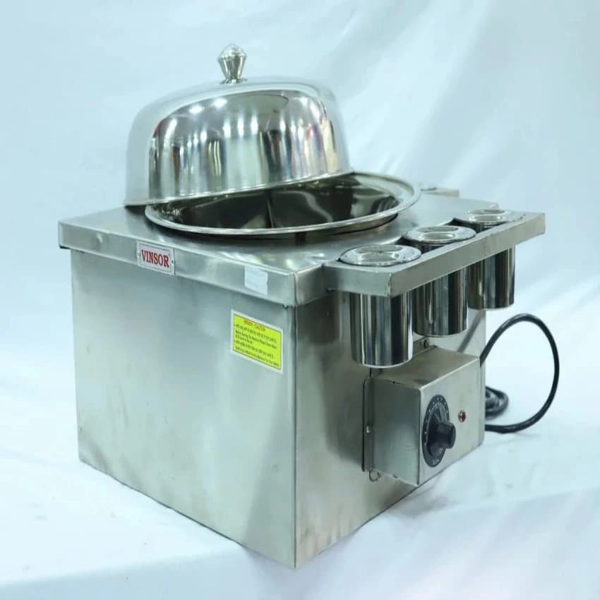 Stainless Steel Electric Corn Steamer, Number of Trays/Plates: 4 Plates