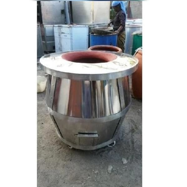 SS Round Tandoor