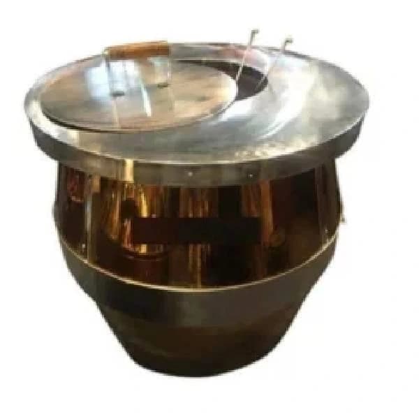 Copper Hammered Tandoor
