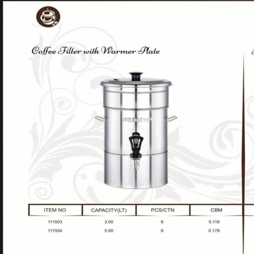 Semi Automatic Pradeep Filter Coffee/Tea 5L