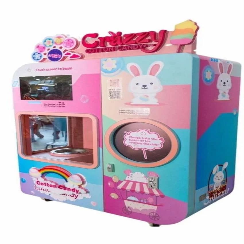 Automatic Cotton Candy Vending Machine