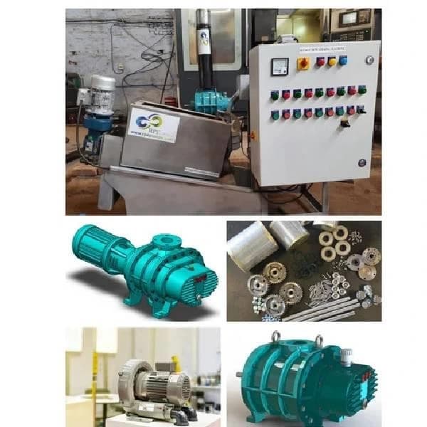 Screw Sludge Dewatering Machine
