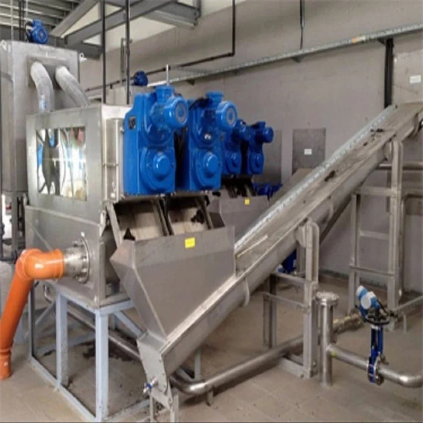 Dairy Industry Sludge Thickening Treatment Plant, 500 m3/day