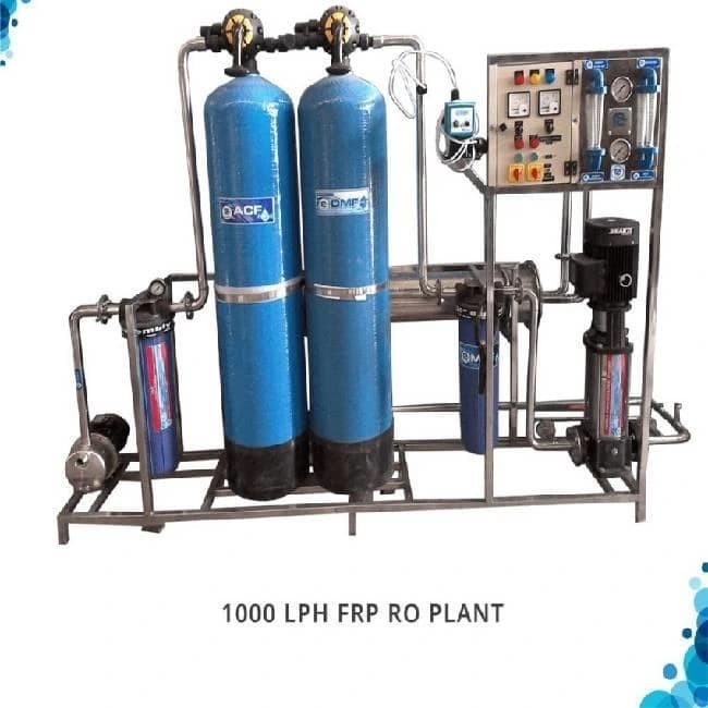 1000 LPH FRP RO Plant, 2 Kw