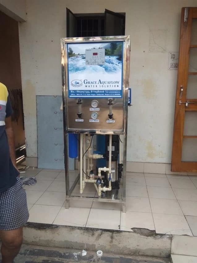 GRACE AQUAFLO FRP RO Plant, RO Capacity: 200-500 (Liter/hour), Model Name/Number: 250 Lph