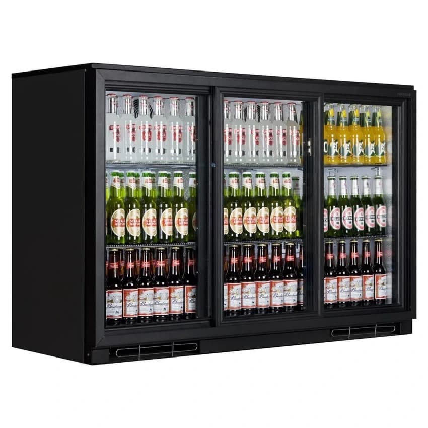 ELFIN Black Back Bar Chiller