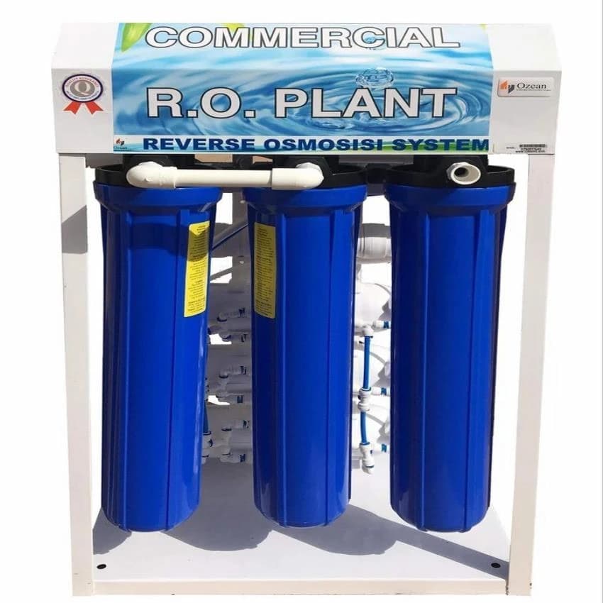 Ozean Commercial RO System, RO Capacity: 1000 LPH, Mild Steel