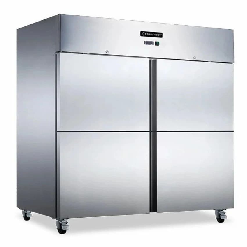 4 Door Reach In Refrigerator (1340 ltrs.) with SS 304 inside
