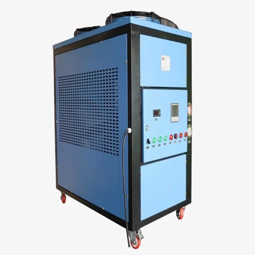 Three Automatic 7.5 Tr Industrial Process Water Chiller, Water-Cooled