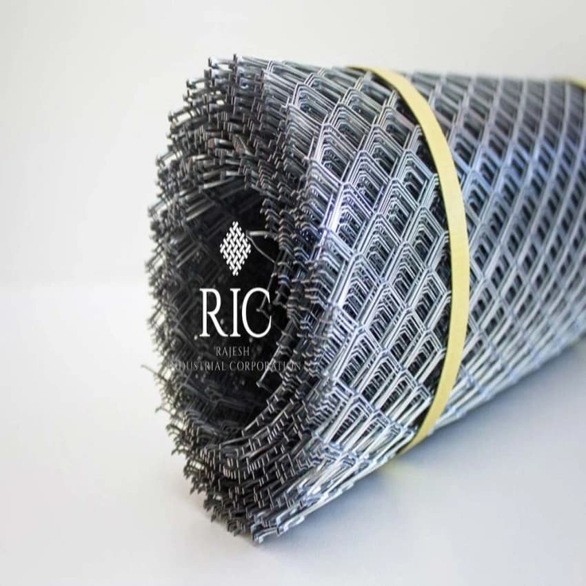 Galvanized Iron Metal Plaster Mesh For Construction, For Reinforcement & Plastering, Diamond