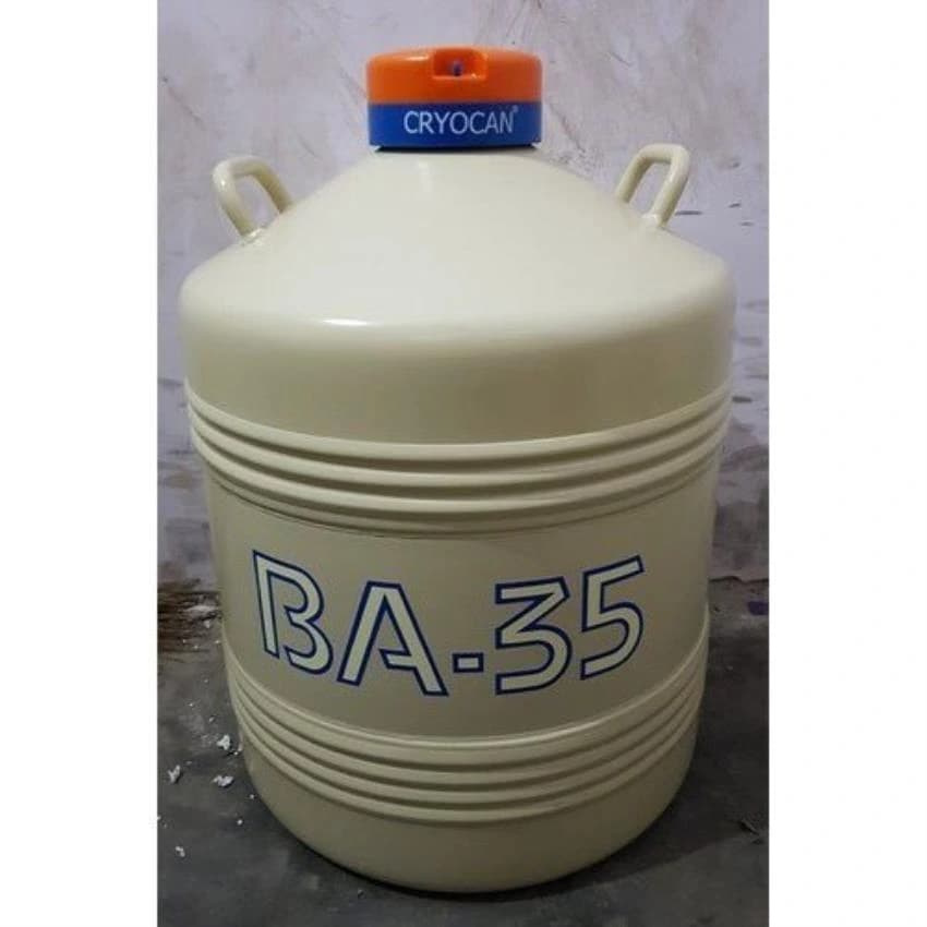 Dry Container Liquid Nitrogen Gas Container, Capacity: 40 Litre