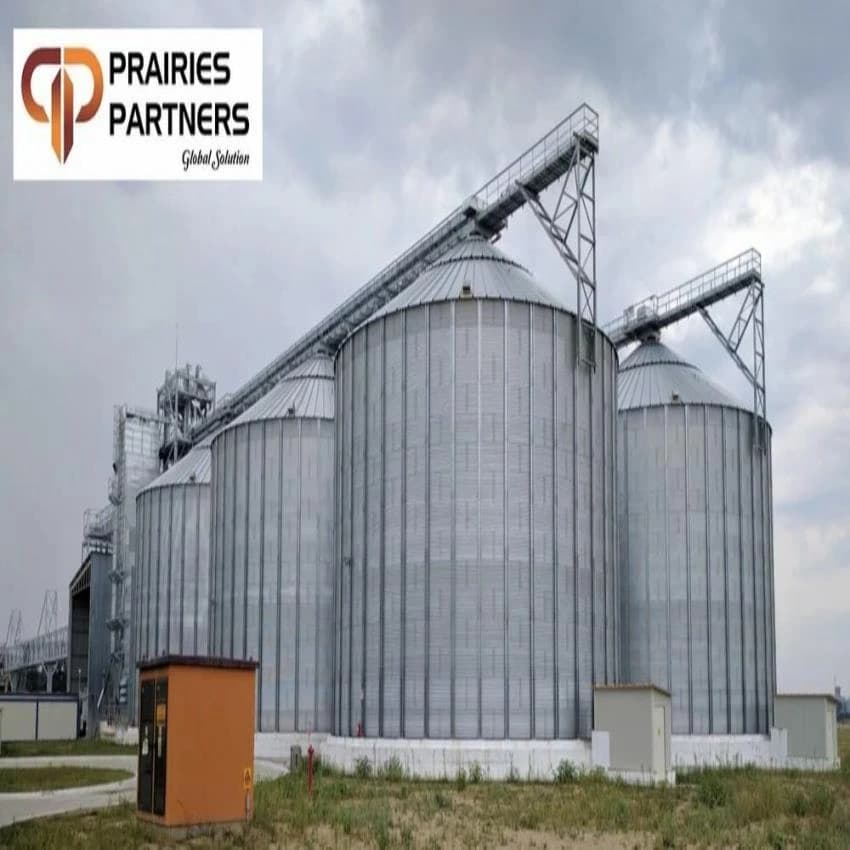 ZINCALUME Grain Storage Silo, 8.10m