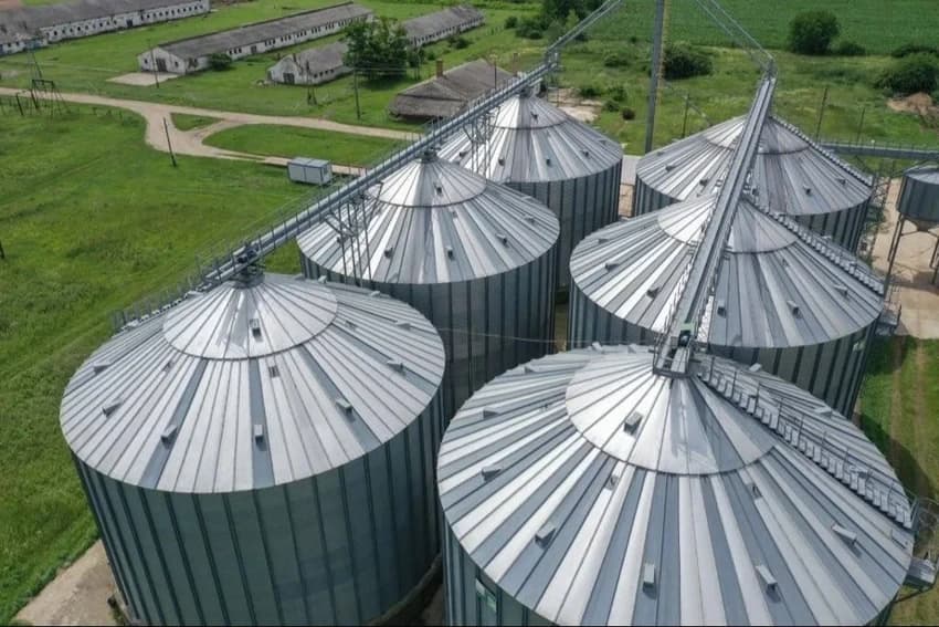 Industrial Zinc Aluminium Storage Tank, 45000L