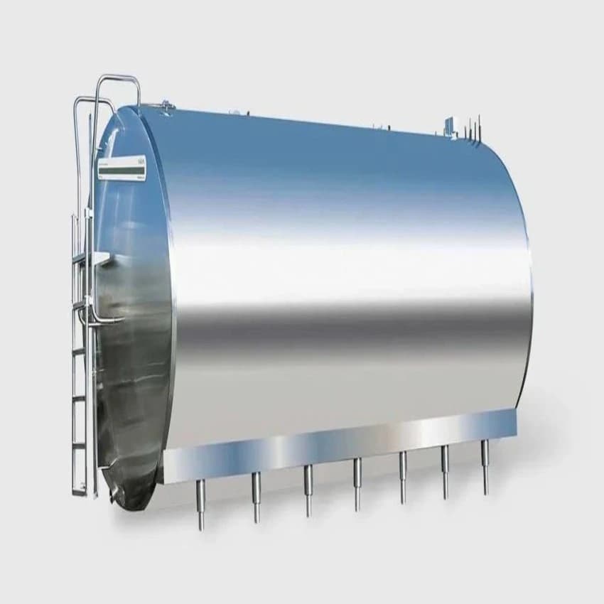 Horizontal Stainless Steel Tanks, Capacity: 5000-10000 L