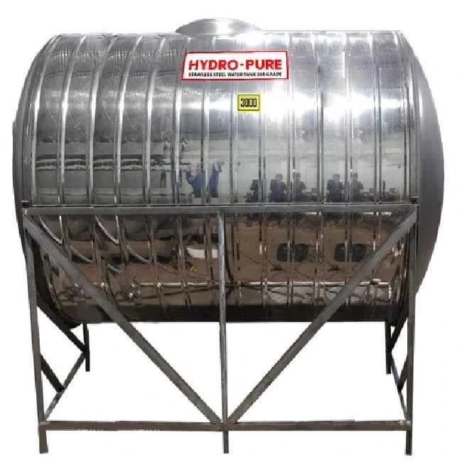 Horizontal Stainless Steel Tanks 1000L