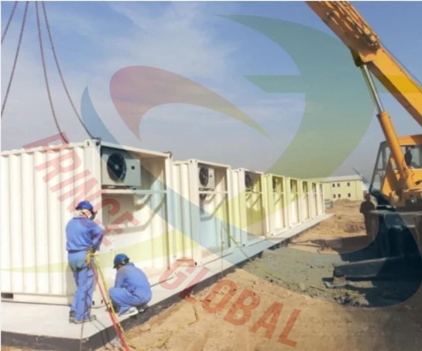 50 MT Princeglobal Cluster Of Mobile Freezers And Chillers