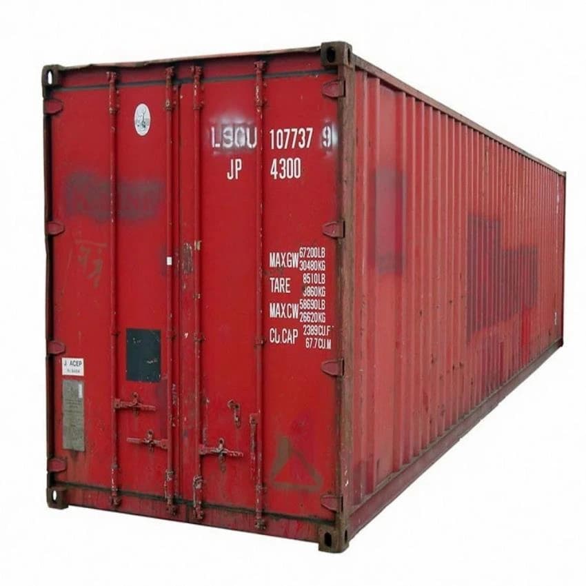 Mild Steel 8X20 Feet Used Shipping Container