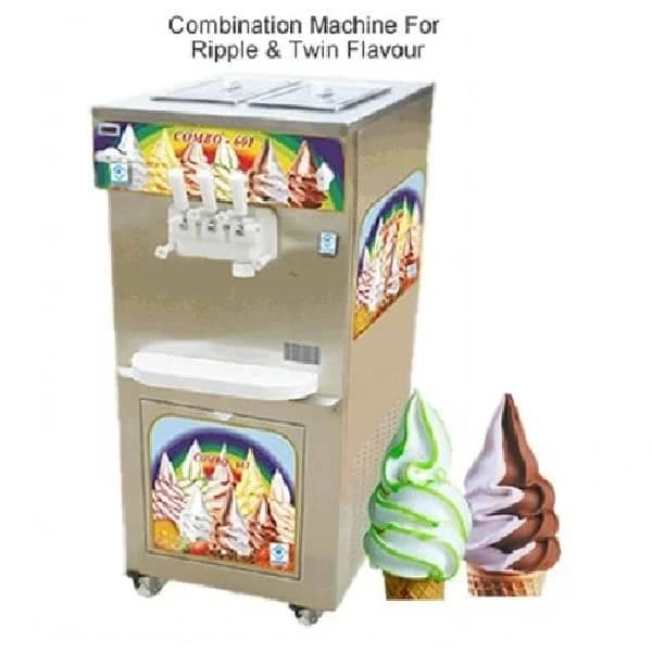 Combo - 601 Eco (Ripple & Twin Flavour Softy Ice Cream Machine)