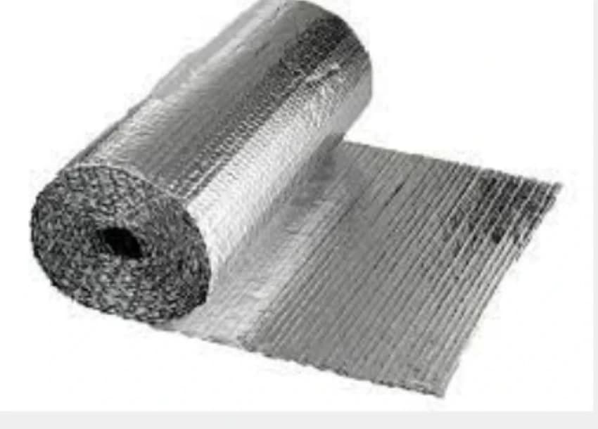 Plain Silver Air Bubble Insulation Sheet, Thickness: 8mm