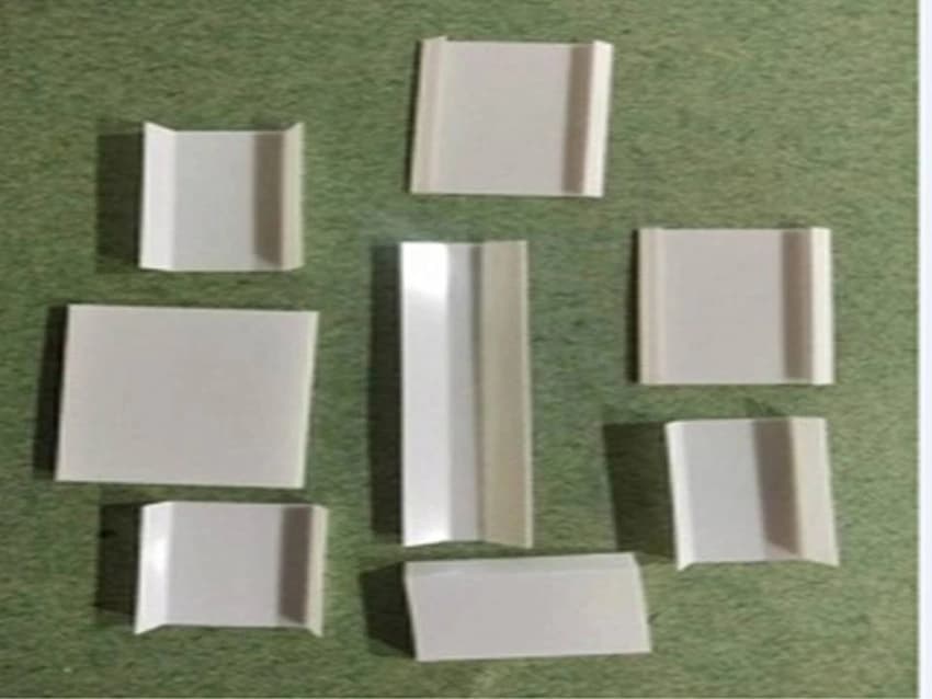 Plain White Fan pvc Slot Paper, 10 X 25mm,Gsm - 5mils,7mils,10mils, For Industrial Use