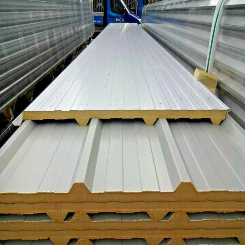 White PUF Panel, For Roofing, 35 to 150 mm