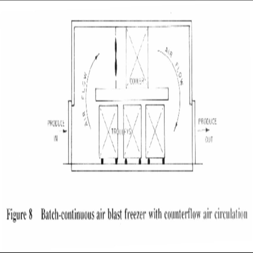 Blast Freezers and Blast Chillers IQF Solution